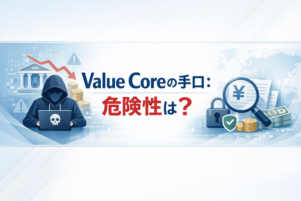 Value Coreの手口:危険性は?