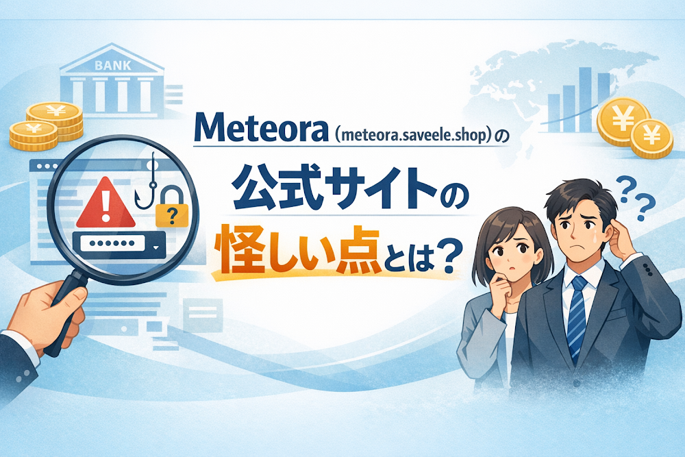 Meteora（meteora.saveele.shop）の公式サイトの怪しい点とは？