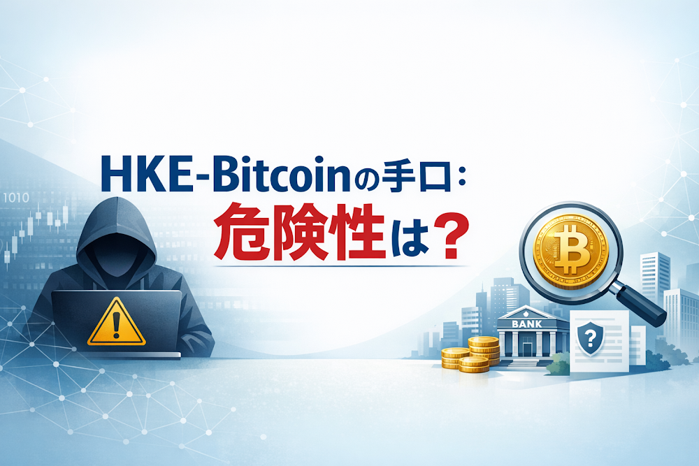 HKE-Bitcoinの手口：危険性は？