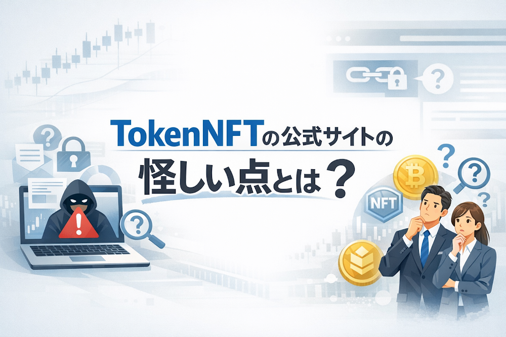 TokenNFTの公式サイトの怪しい点とは?