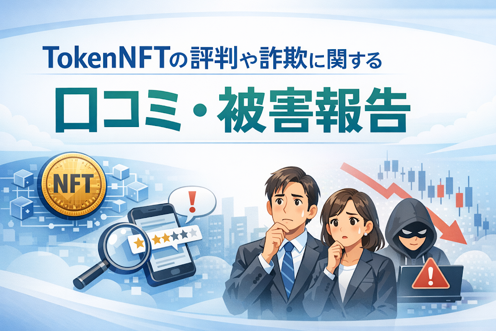 TokenNFTの評判や詐欺に関する口コミ・被害報告