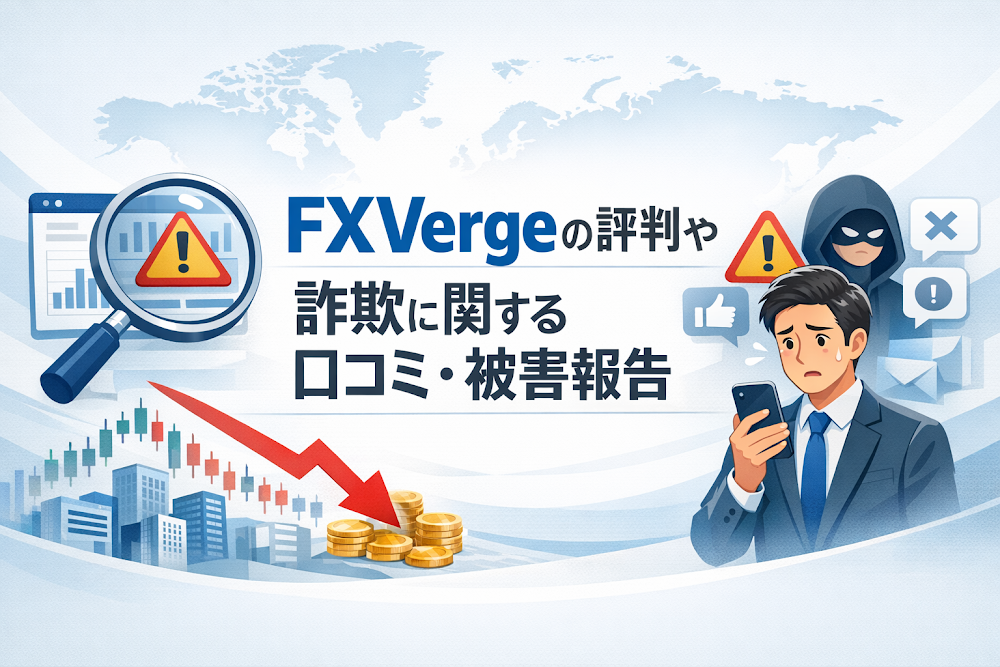 FXVergeの評判や詐欺に関する口コミ・被害報告