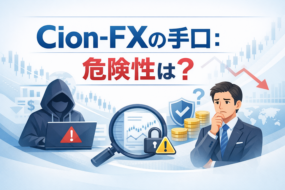 Cion-FXの手口:危険性は?