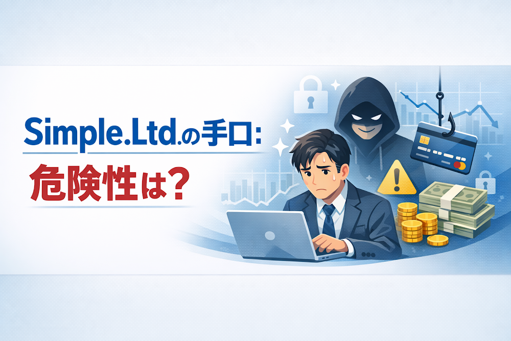 Simple.Ltd.の手口:危険性は?
