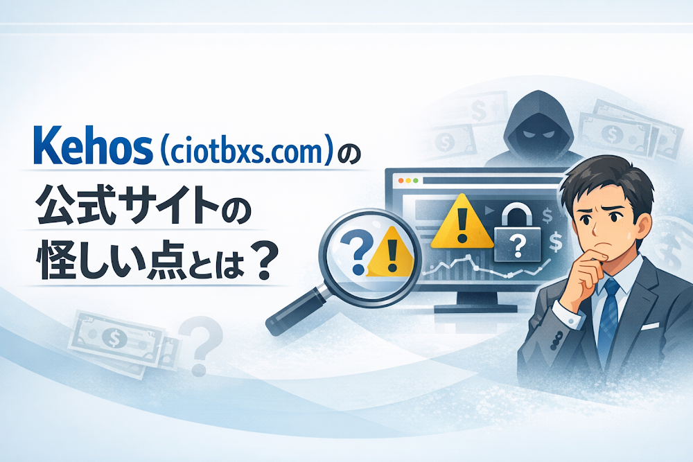 Kehos(ciotbxs.com)の公式サイトの怪しい点とは?