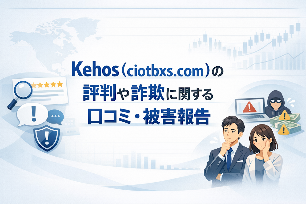 Kehos(ciotbxs.com)の評判や詐欺に関する口コミ・被害報告
