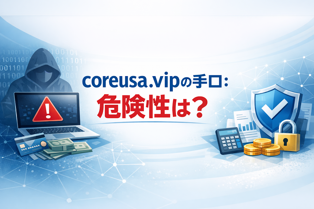 coreusa.vipの手口：危険性は？