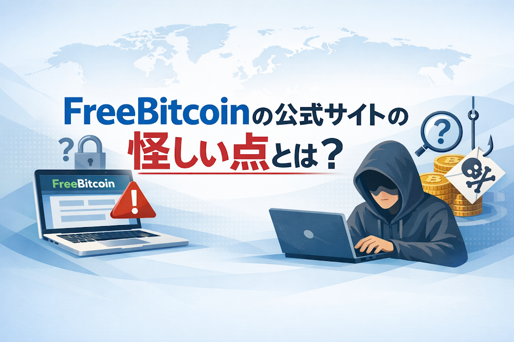 FreeBitcoinの公式サイトの怪しい点とは？