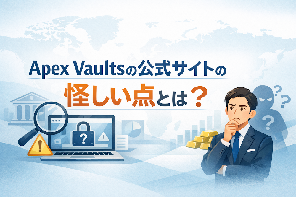 Apex Vaultsの公式サイトの怪しい点とは?