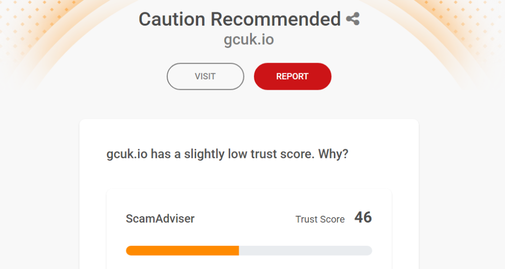 ScamAdviserも「最近登録されたサイトで、利用者がレビューやSNSコメントを残す時間がほとんどなかった可能性がある」と指摘
