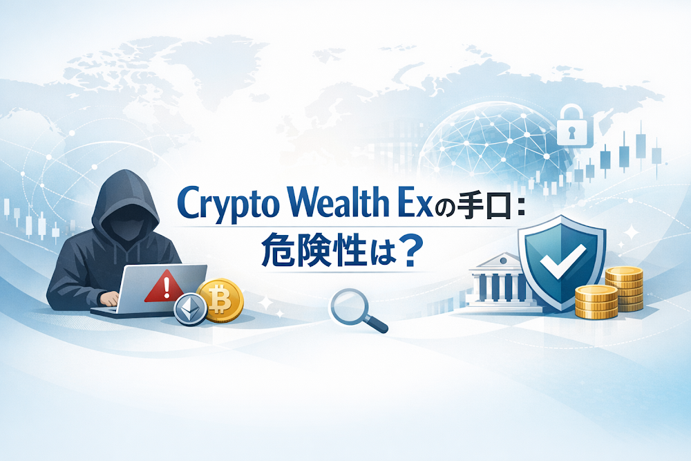 Crypto Wealth Exの手口：危険性は？