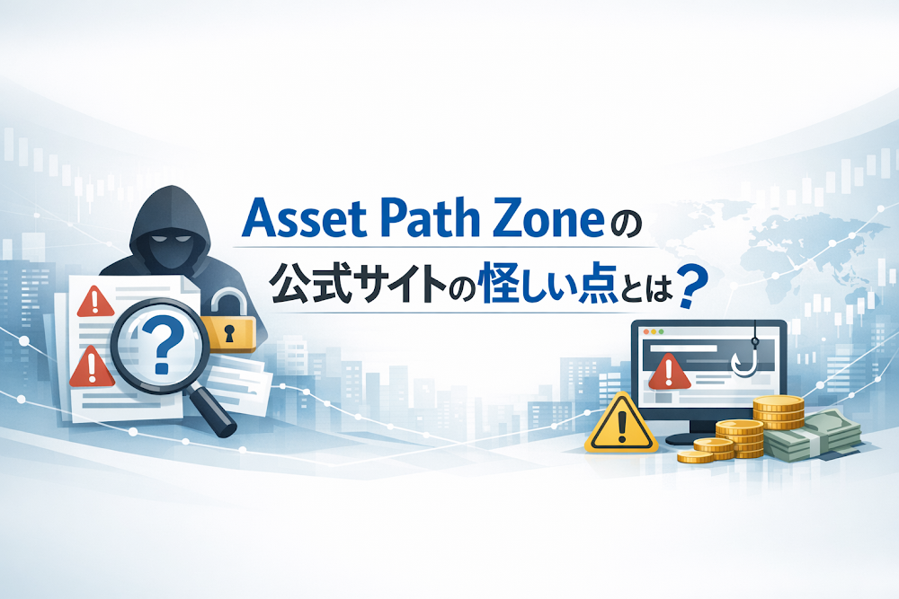 Asset Path Zoneの公式サイトの怪しい点とは？