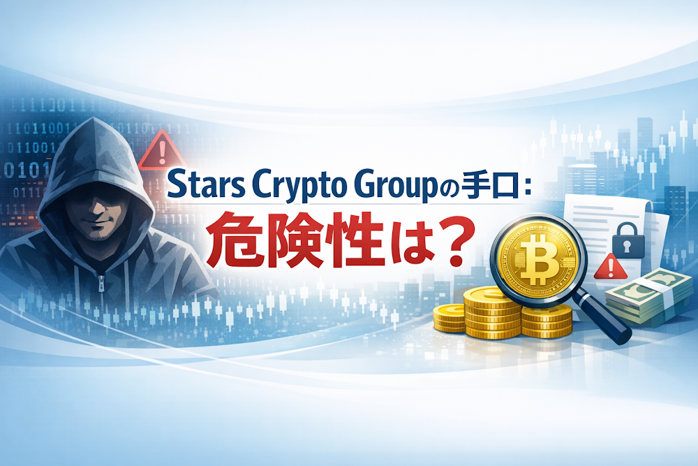Stars Crypto Groupの手口:危険性は?