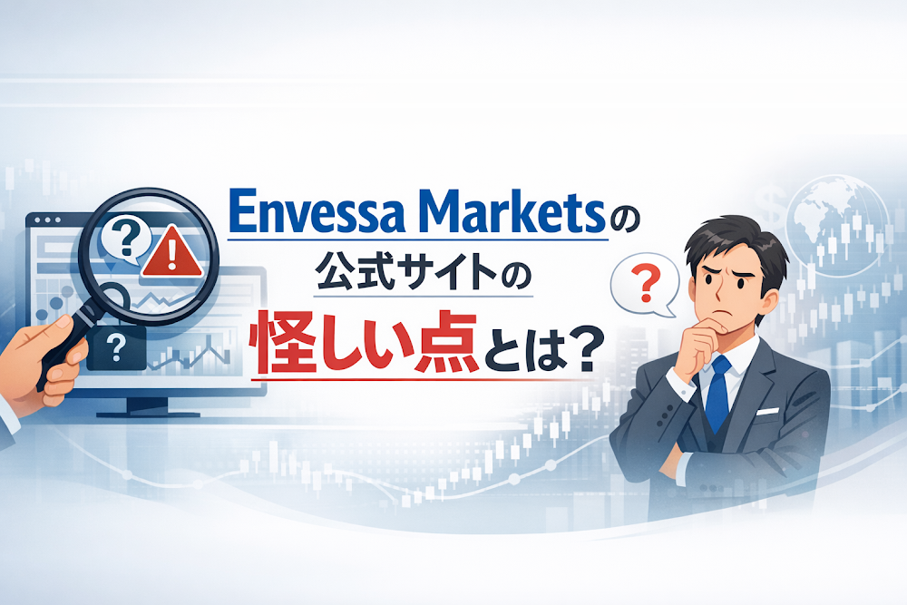 Envessa Marketsの公式サイトの怪しい点とは?