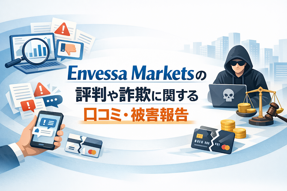 Envessa Marketsの評判や詐欺に関する口コミ・被害報告