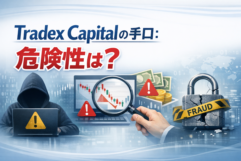 Tradex Capitalの手口:危険性は?
