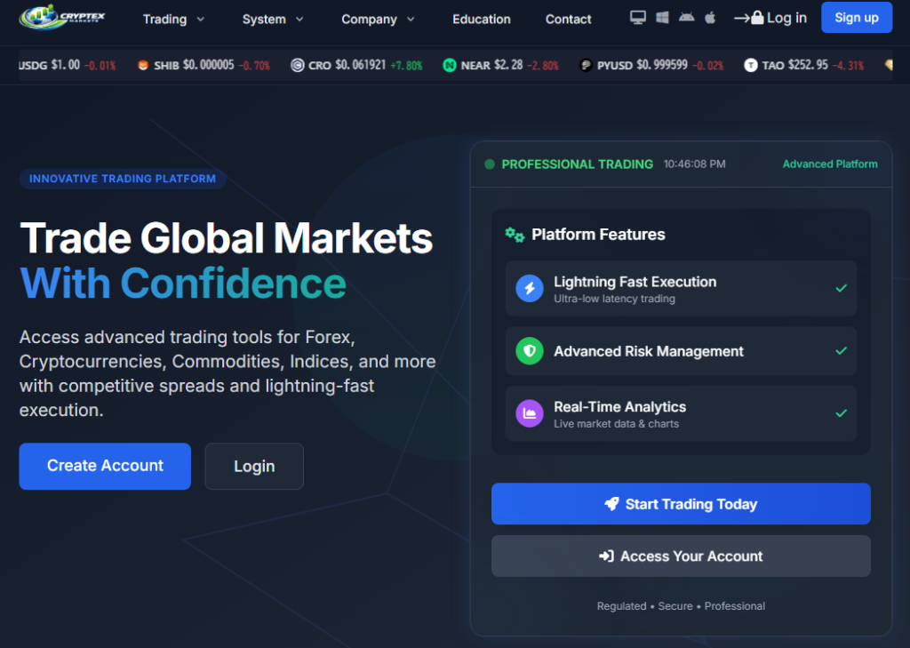 CRYPTEX MARKETSとは